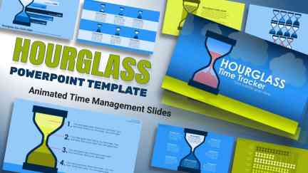 Hourglass PowerPoint Template | Animated Time Management Slides
