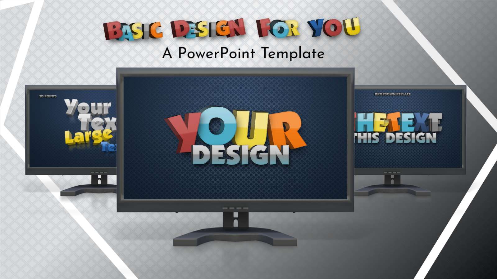 Basic Design For You | A PowerPoint Template from PresenterMedia.com