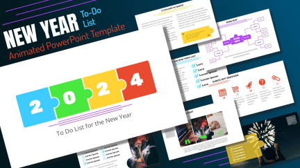 Professional widescreen presentation deck featuring custom slide layouts from the New Year 2026 To-Do List PowerPoint Template, structured for seasonal marketing campaigns, corporate event presentations, and holiday promotions.