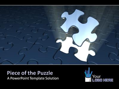Slide 1 layout preview from the Piece Of The Puzzle deck, optimized for interactive corporate training.