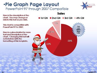 Slide 3 layout from the Santa's Sign presentation deck.