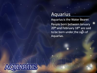 Slide 4 layout from the Zodiac Stars presentation deck.