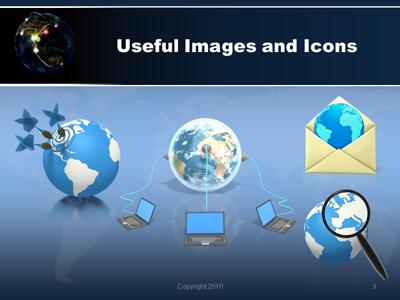 Slide 3 layout from the Global Network presentation deck.