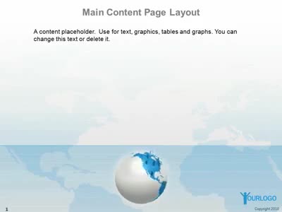 Slide 2 layout preview from the Global Popup deck.