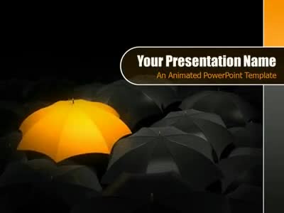 The Chosen One PowerPoint Template layout preview.