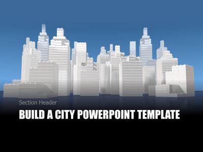 Slide 4 layout from the Build A City presentation deck.