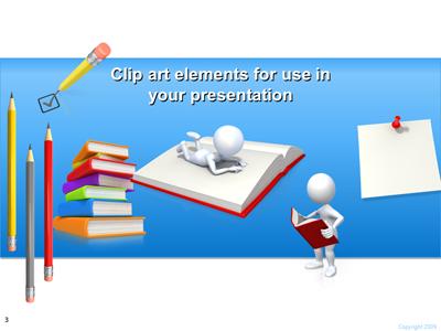 Slide 3 layout from the Executive Education Pencil presentation deck.