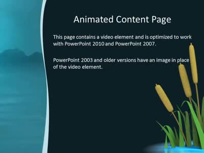 Slide 2 layout from the Water Drop presentation deck.