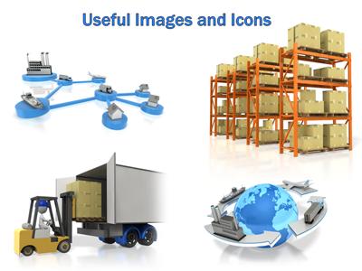 Slide 4 layout from the Semi Freight Truck Driving presentation deck.