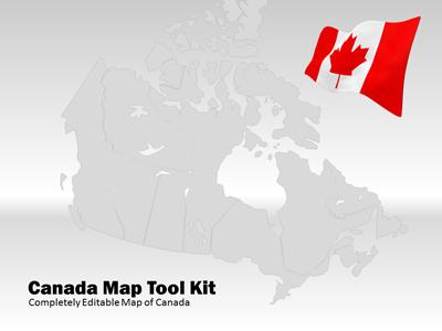 Slide 2 layout from the Canada Map Tool Kit presentation deck.