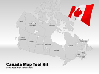 Slide 3 layout from the Canada Map Tool Kit presentation deck.