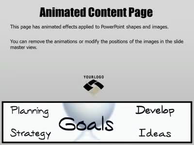 Slide 2 layout from the Your Goals And Objectives presentation deck.