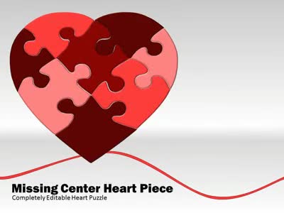 Slide 2 layout from the Heart Puzzle Piece Tool Kit presentation deck.