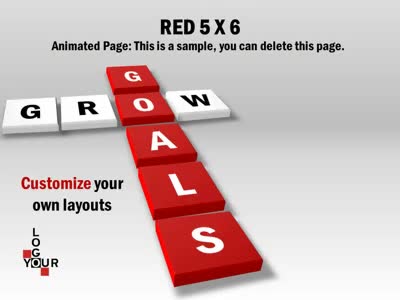 Slide 3 layout from the Create Your Crossword presentation deck.