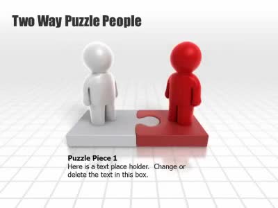 Slide 3 layout from the People Puzzle Tool Kit presentation deck.