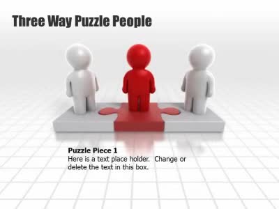 Slide 4 layout from the People Puzzle Tool Kit presentation deck.