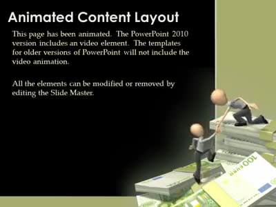 Slide 2 layout preview from the Helping up Euro Money Stack deck.