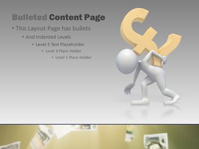 Slide 3 layout from the British Money presentation deck.