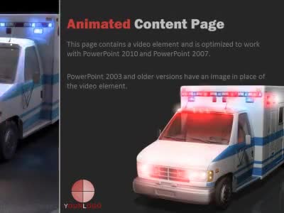 Slide 2 layout from the Ambulance Flash presentation deck.