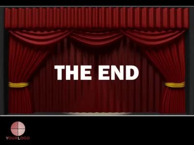 Slide 2 layout from the Theater Curtain presentation deck.