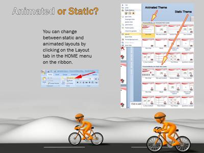 Slide 3 layout from the Street Cyclist Racers presentation deck.