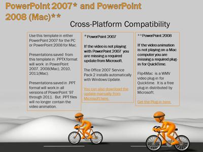 Slide 4 layout from the Street Cyclist Racers presentation deck.