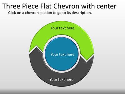Slide 4 layout from the Two Piece Interactive Chevron Tool Kit presentation deck.