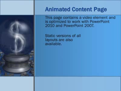 Slide 2 layout from the Future Of The Dollar presentation deck.