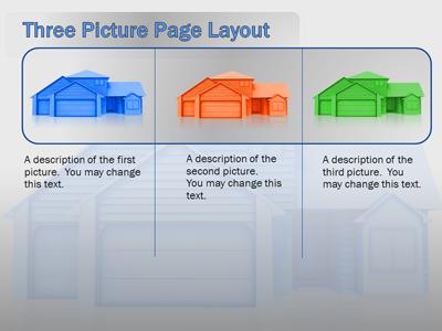 Slide 3 layout from the Housing Real Estate presentation deck.