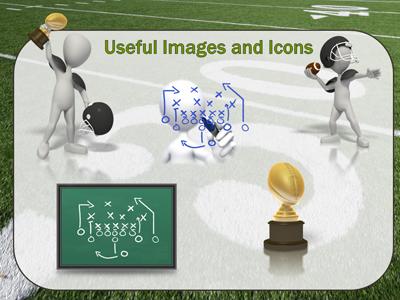 Slide 4 layout from the Football Field presentation deck.