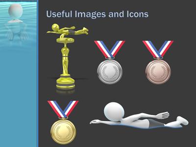 Slide 4 layout from the Swimming Pool Swimmer presentation deck.