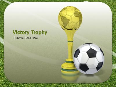 Slide 4 layout from the Soccer Balls Dropping On Field presentation deck.