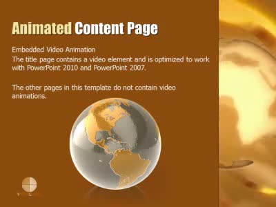 Slide 2 layout from the Golden Earth presentation deck.