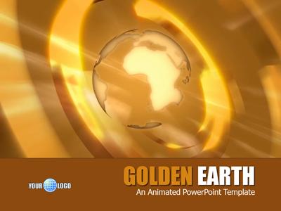 Slide 3 layout from the Golden Earth presentation deck.