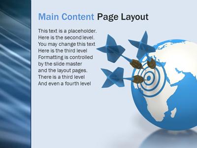 Slide 4 layout from the Blue Melancholy presentation deck.