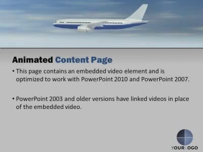 Slide 2 layout from the Airport Travel presentation deck.