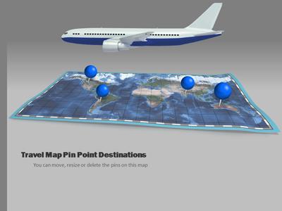 Slide 3 layout from the Airport Travel presentation deck.