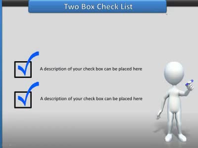 Slide 2 layout from the Check Box Tool Kit presentation deck.