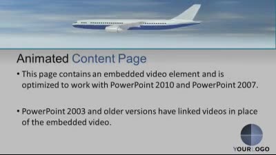 Slide 2 layout from the Airport Travel presentation deck.