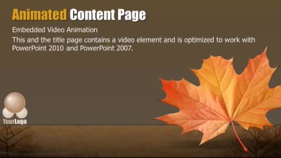 Slide 2 layout from the Autumn Abstract presentation deck.