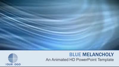 Slide 2 layout from the Blue Melancholy presentation deck.