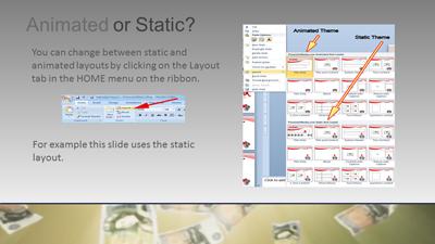 Slide 3 layout from the British Money presentation deck.