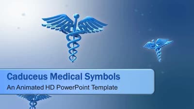 Slide 2 layout from the Caduceus Medical Symbols presentation deck.