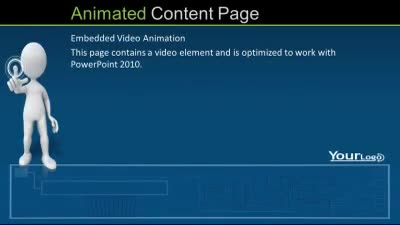 Slide 2 layout preview from the Future Interface PowerPoint Video Template deck.