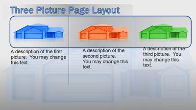 Slide 2 layout from the Housing Real Estate presentation deck.