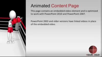 Slide 2 layout from the Knock Out Competition presentation deck.