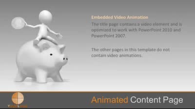 Slide 2 layout from the Piggy Bank Crisis presentation deck.
