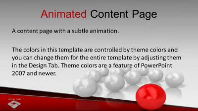 Slide 2 layout from the Red Stands Alone presentation deck.