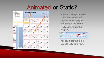 Slide 3 layout from the Red Stands Alone presentation deck.