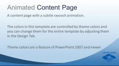 Slide 2 layout from the Simple Swoop presentation deck.